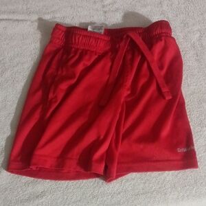 Athletic Works Red Athletic Shorts Lightweight Performance Drawstring